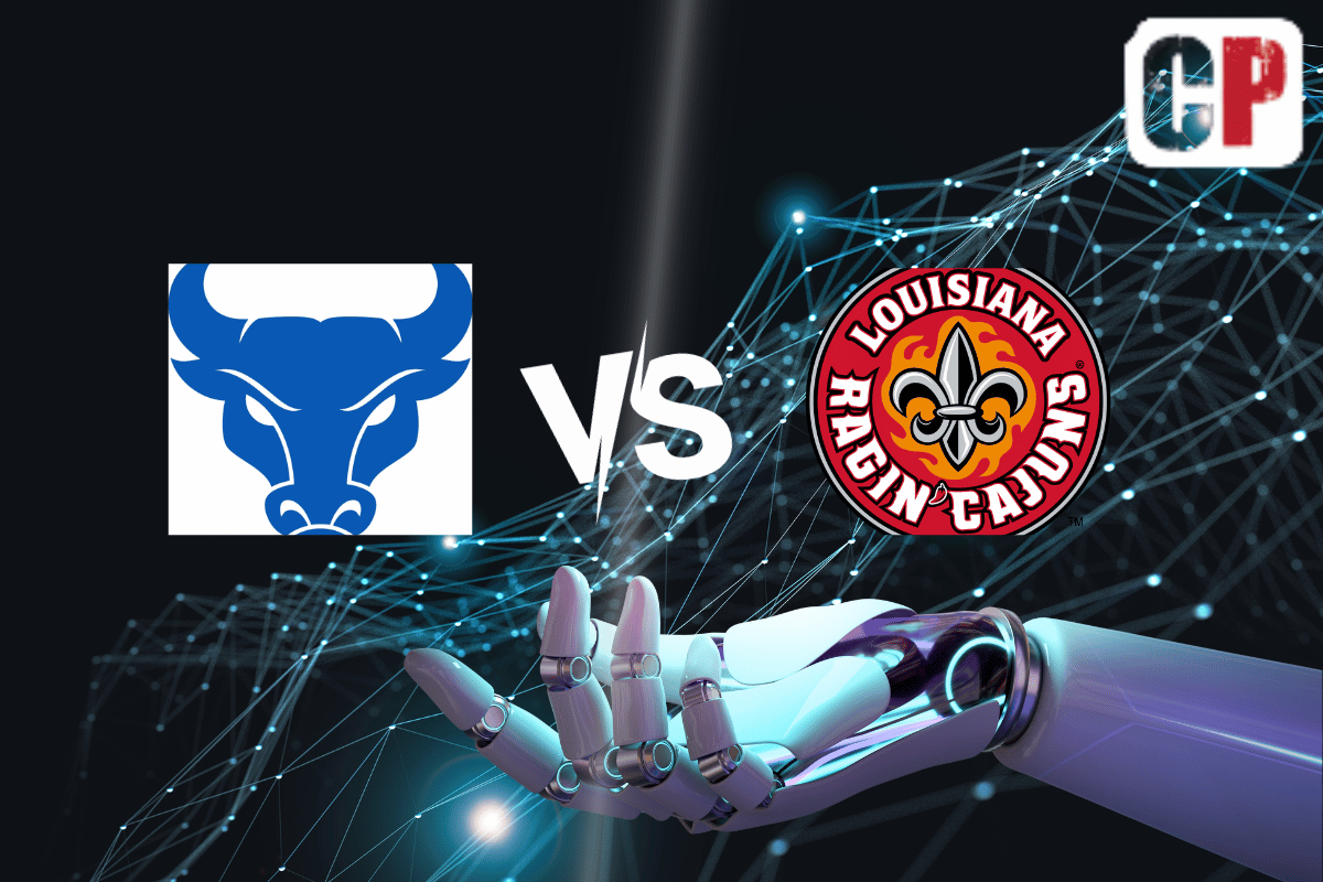 Buffalo Bulls at Louisiana Ragin Cajuns AI NCAA Football Prediction 9/23/2023