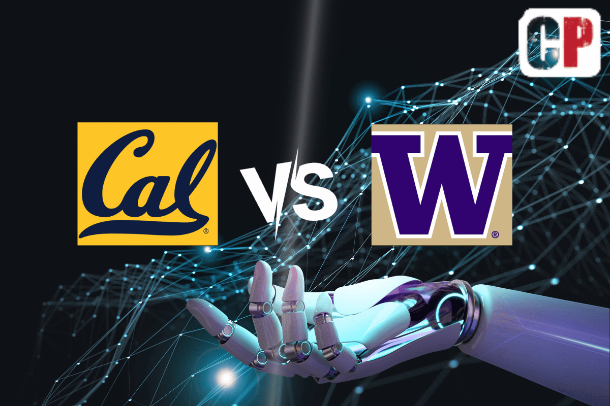 California Golden Bears at Washington Huskies AI NCAA Football Prediction 9/23/2023