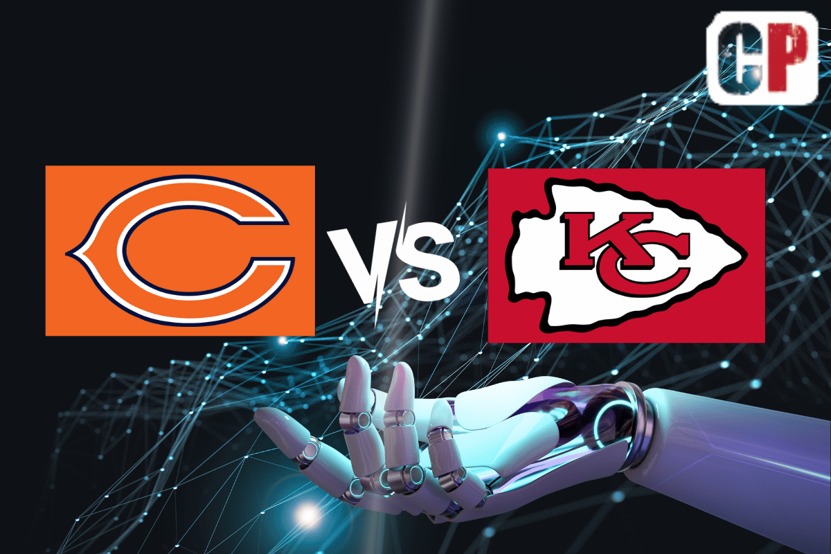 Chicago Bears at Kansas City Chiefs AI NFL Prediction 9/24/2023