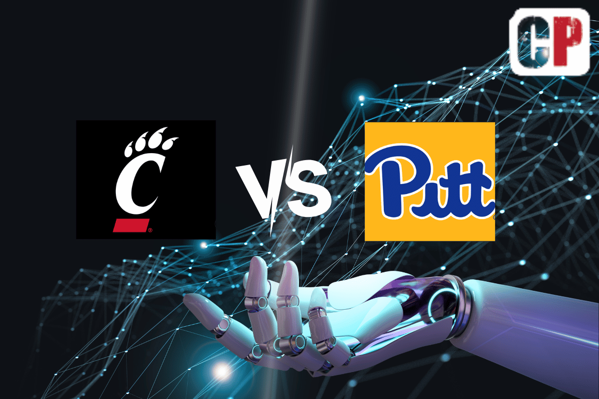 Cincinnati Bearcats at Pittsburgh Panthers AI NCAA Football Prediction 9/9/2023