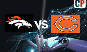 Denver Broncos at Chicago Bears AI NFL Prediction 10/1/2023