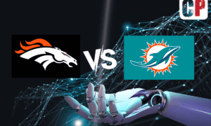 Denver Broncos at Miami Dolphins AI NFL Prediction 9/24/2023
