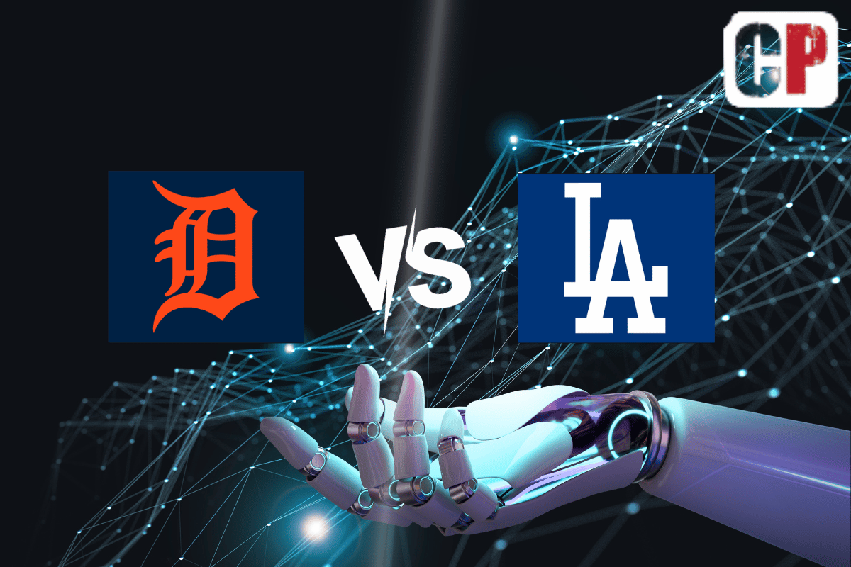 Detroit Tigers at Los Angeles Dodgers AI MLB Baseball Prediction 9/18/2023