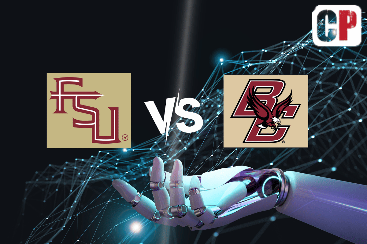 Florida State Seminoles at Boston College Eagles AI NCAA Football Prediction 9/16/2023