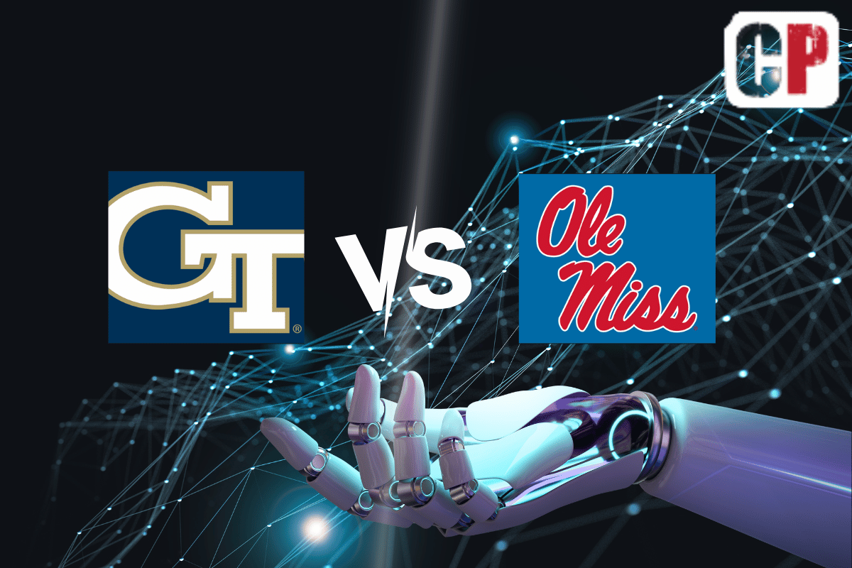 Georgia Tech Yellow Jackets at Ole Miss Rebels AI NCAA Football Prediction 9/16/2023