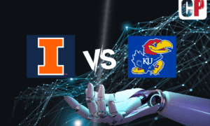 Illinois Fighting Illini at Kansas Jayhawks AI NCAA Football Prediction 9/8/2023