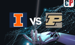 Illinois Fighting Illini at Purdue Boilermakers AI NCAA Football Prediction 9/30/2023