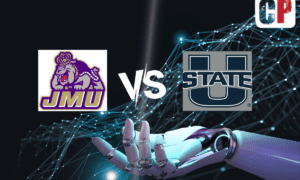 James Madison Dukes at Utah State Aggies AI NCAA Football Prediction 9/23/2023