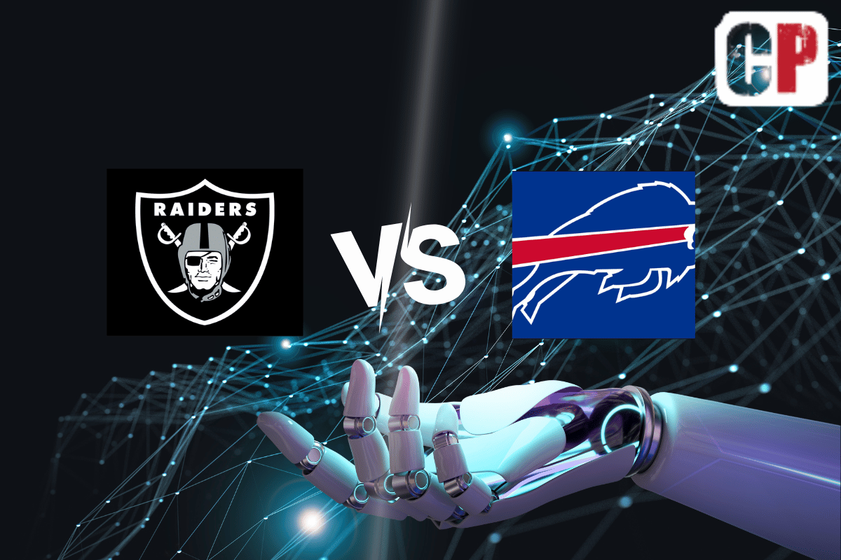 Las Vegas Raiders at Buffalo Bills AI NFL Prediction 9/17/2023