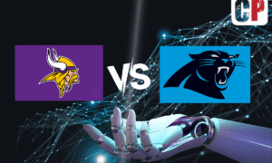 Minnesota Vikings at Carolina Panthers AI NFL Prediction 10/1/2023