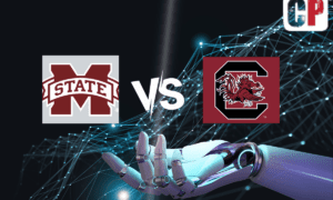 Mississippi State Bulldogs at South Carolina Gamecocks AI NCAA Football Prediction 9/23/2023