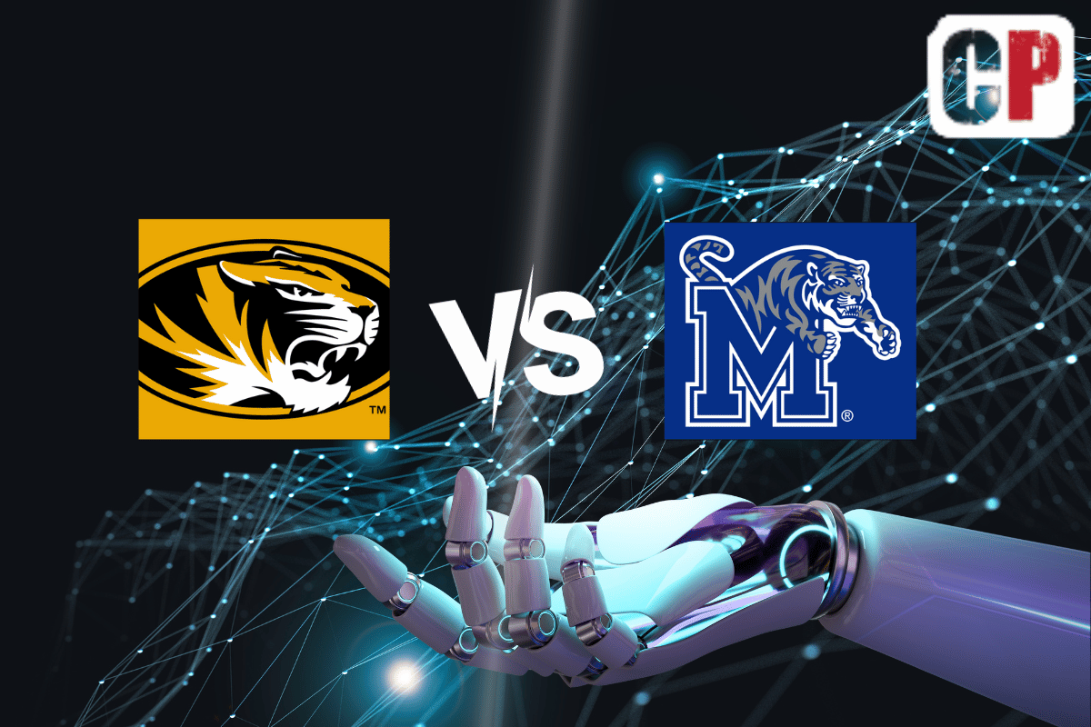Missouri Tigers at Memphis Tigers AI NCAA Football Prediction 9/23/2023