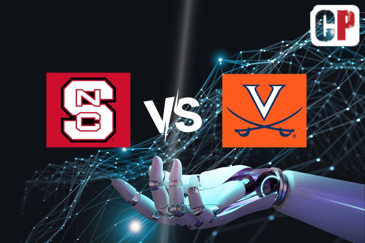 NC State Wolfpack at Virginia Cavaliers AI NCAA Football Prediction 9/22/2023