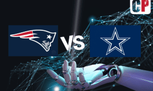 New England Patriots at Dallas Cowboys AI NFL Prediction 10/1/2023
