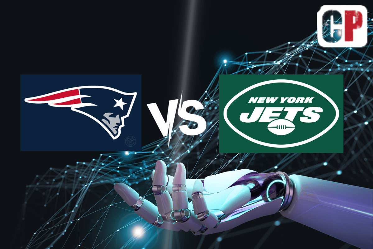 New England Patriots at New York Jets AI NFL Prediction 9/24/2023