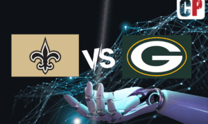 New Orleans Saints at Green Bay Packers AI NFL Prediction 9/24/2023