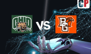 Ohio Bobcats at Bowling Green Falcons AI NCAA Football Prediction 9/23/2023