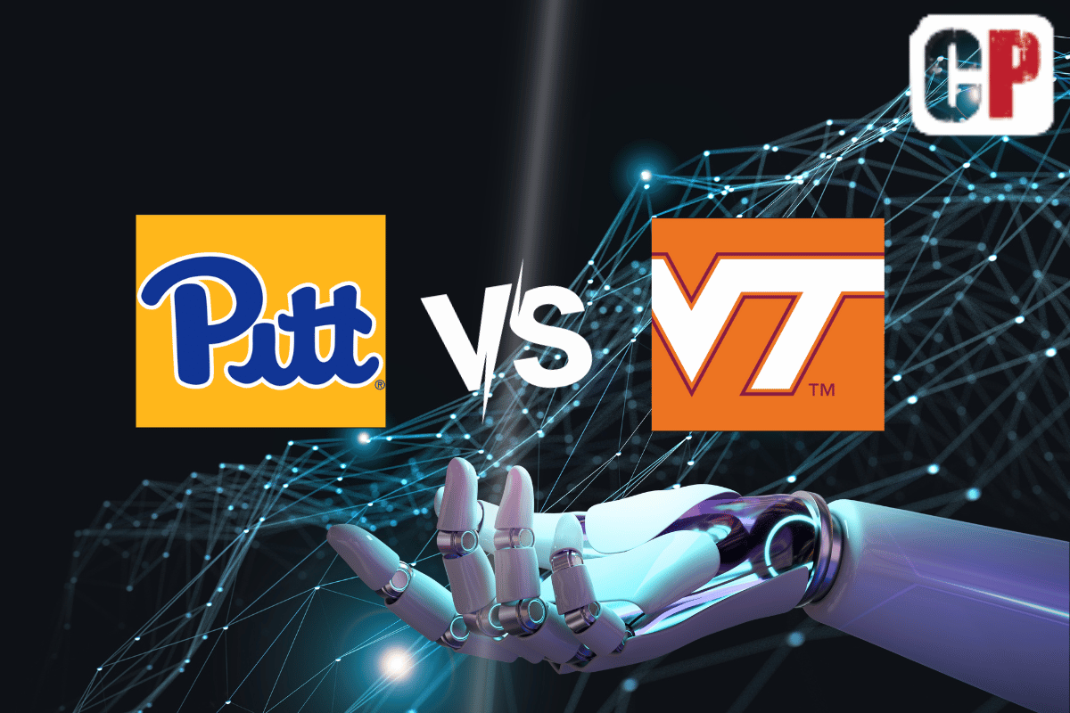 Pittsburgh Panthers at Virginia Tech Hokies AI NCAA Football Prediction 9/30/2023