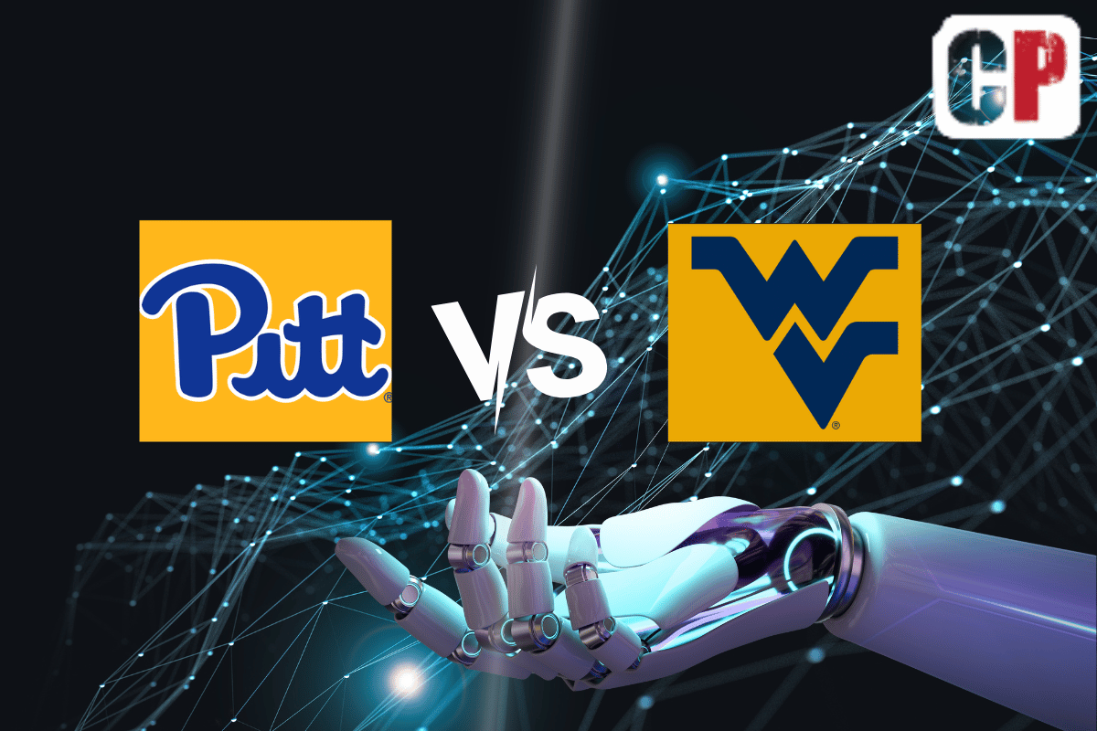 Pittsburgh Panthers at West Virginia Mountaineers AI NCAA Football Prediction 9/16/2023