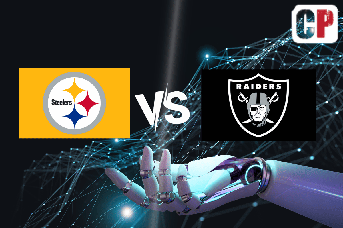 Pittsburgh Steelers at Las Vegas Raiders AI NFL Prediction 9/24/2023