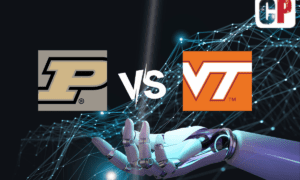 Purdue Boilermakers at Virginia Tech Hokies AI NCAA Football Prediction 9/9/2023