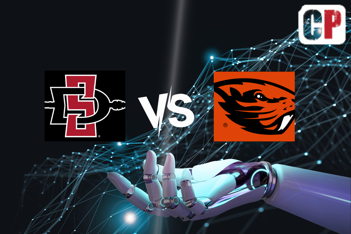 San Diego State Aztecs at Oregon State Beavers AI NCAA Football Prediction 9/16/2023
