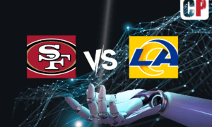 San Francisco 49ers at Los Angeles Rams AI NFL Prediction 9/17/2023