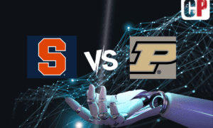 Syracuse Orange at Purdue Boilermakers AI NCAA Football Prediction 9/16/2023