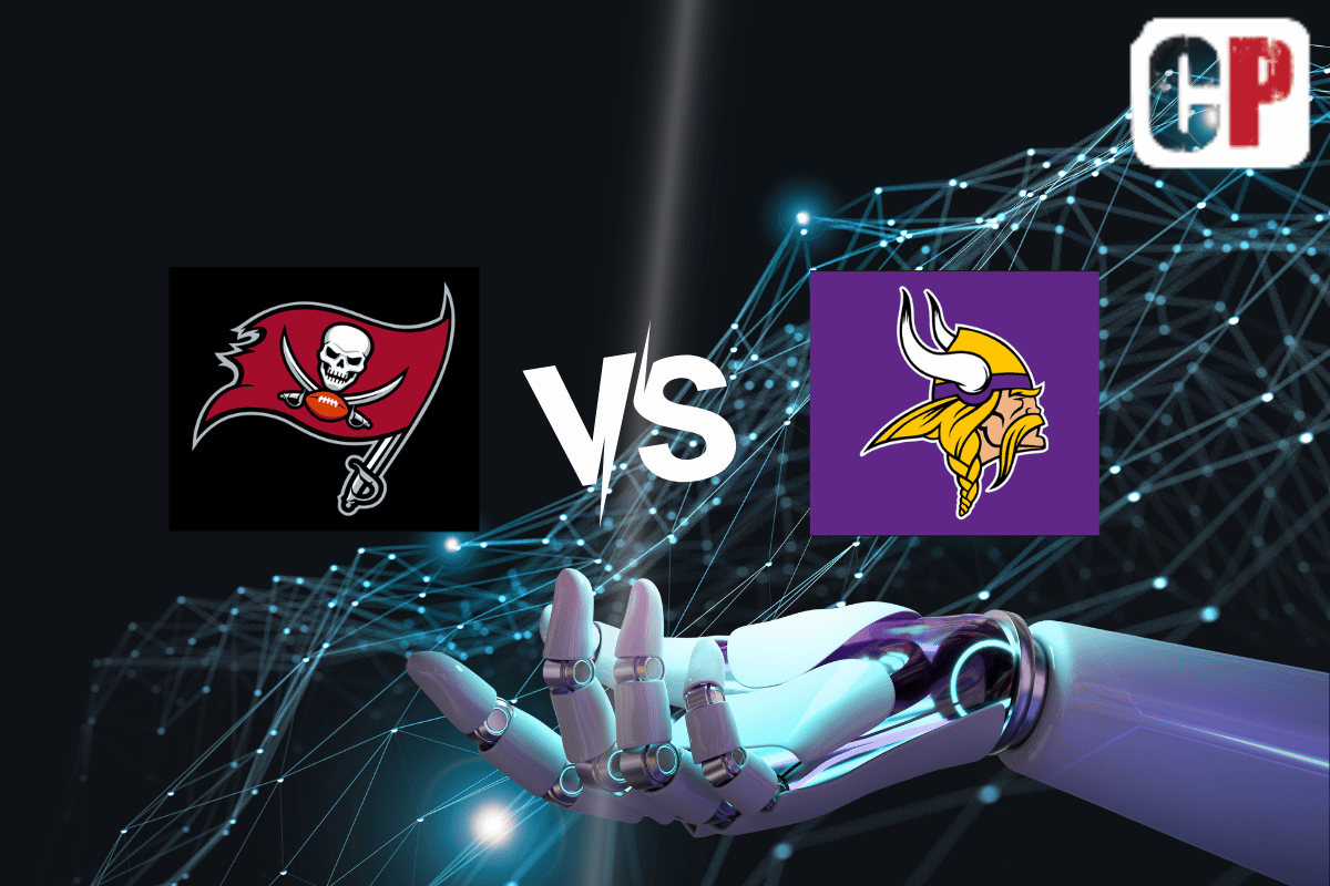 Tampa Bay Buccaneers at Minnesota Vikings AI NFL Prediction 9/10/2023