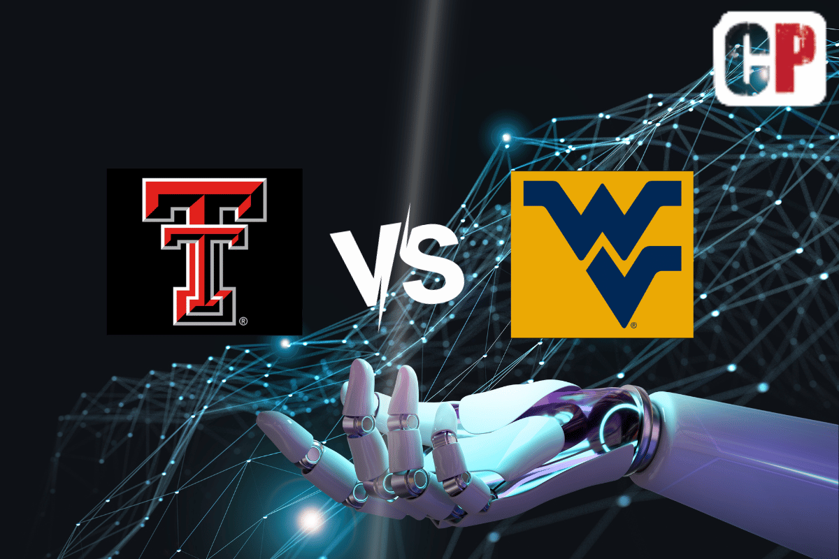 Texas Tech Red Raiders at West Virginia Mountaineers AI NCAA Football Prediction 9/23/2023