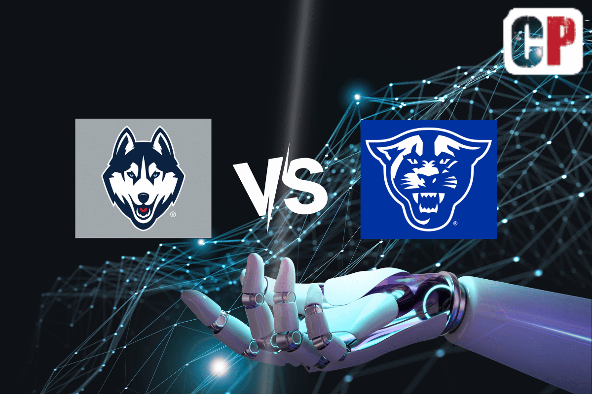 UConn Huskies at Georgia State Panthers AI NCAA Football Prediction 9/9/2023