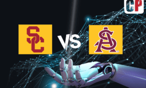 USC Trojans at Arizona State Sun Devils AI NCAA Football Prediction 9/23/2023