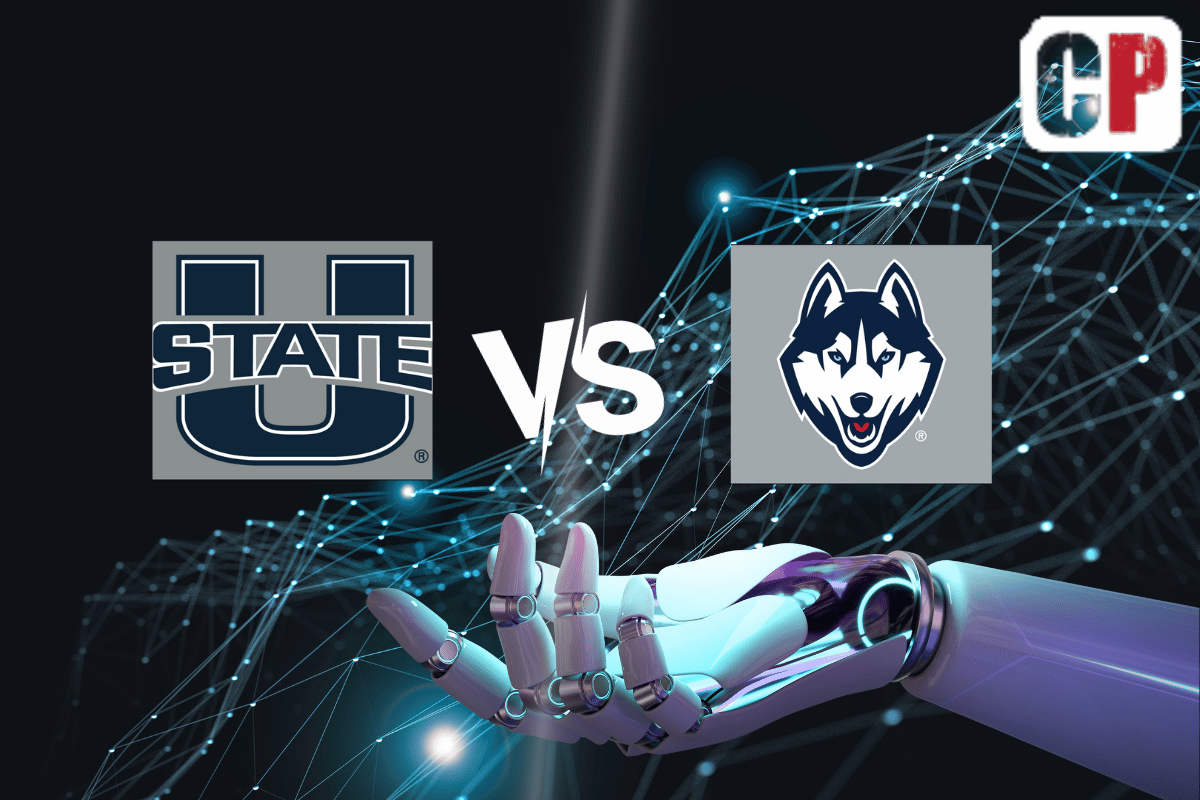 Utah State Aggies at UConn Huskies AI NCAA Football Prediction 9/30/2023