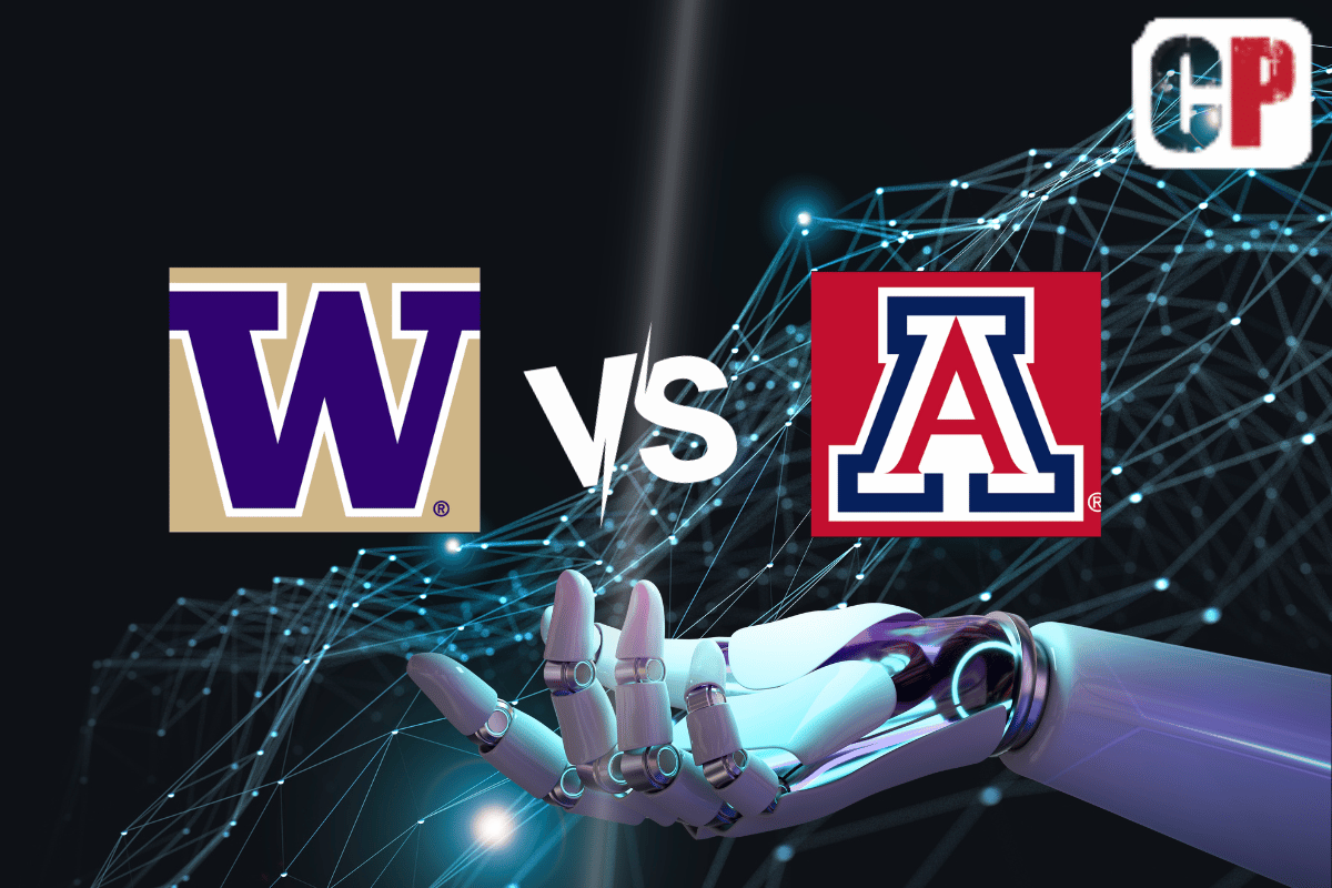 Washington Huskies at Arizona Wildcats AI NCAA Football Prediction 9/30/2023
