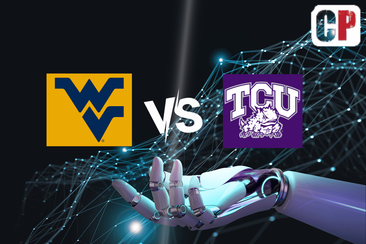 West Virginia Mountaineers at TCU Horned Frogs AI NCAA Football Prediction 9/30/2023