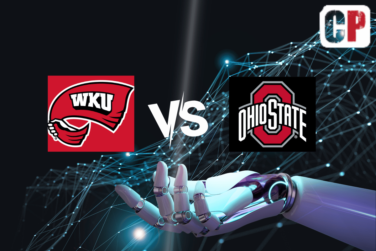Western Kentucky Hilltoppers at Ohio State Buckeyes AI NCAA Football Prediction 9/16/2023