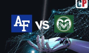 Air Force Falcons at Colorado State Rams AI NCAA Football Prediction 10/28/2023