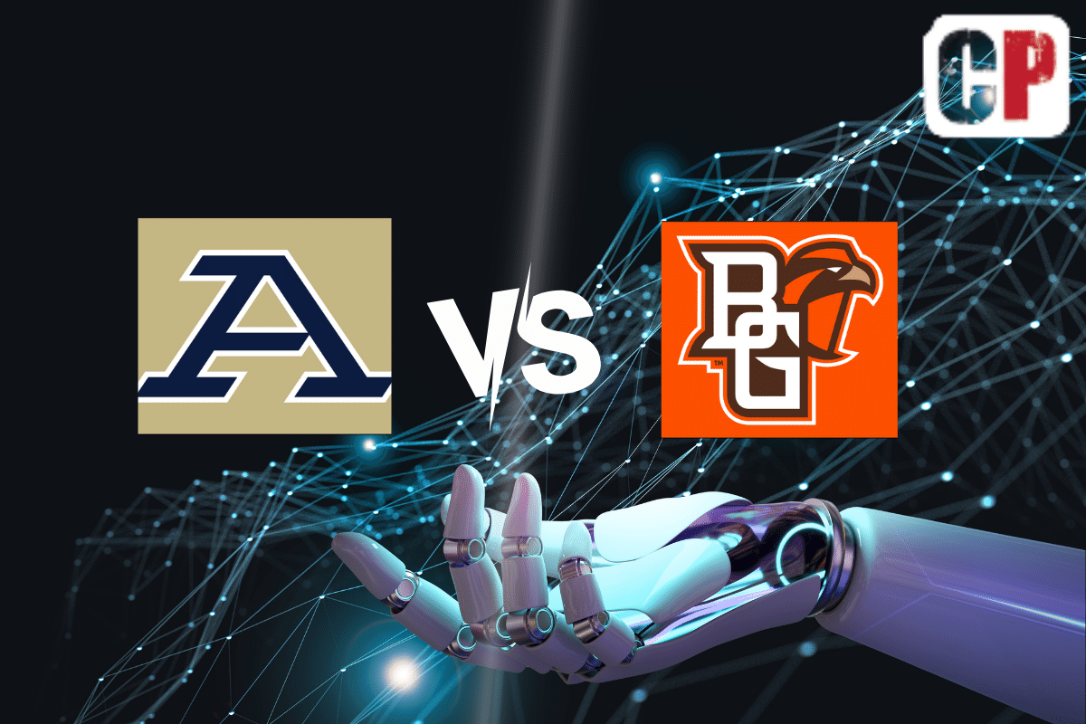 Akron Zips at Bowling Green Falcons AI NCAA Football Prediction 10/21/2023
