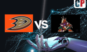 Anaheim Ducks at Arizona Coyotes AI NHL Prediction 10/21/2023