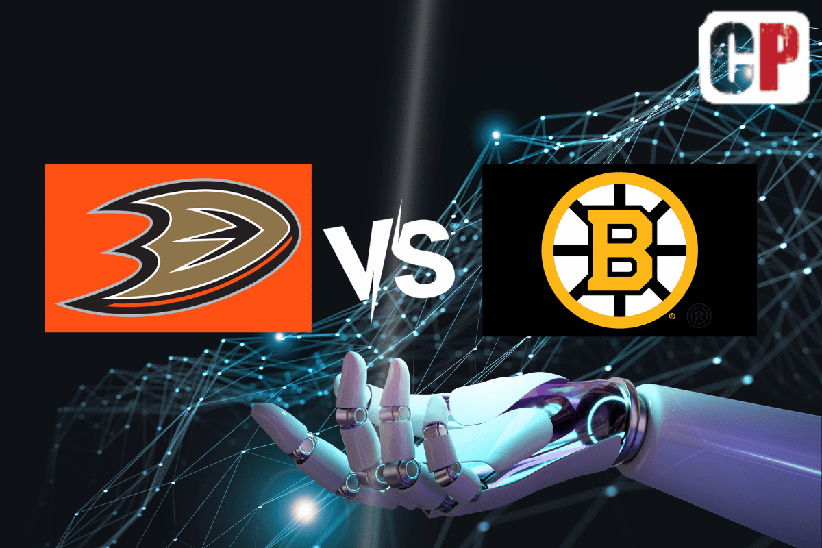 Anaheim Ducks at Boston Bruins AI NHL Prediction 10/26/2023