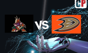 Arizona Coyotes at Anaheim Ducks AI NHL Prediction 11/1/2023