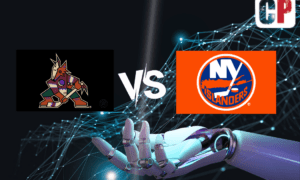 Arizona Coyotes at New York Islanders AI NHL Prediction 10/17/2023