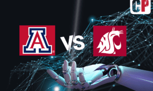 Arizona Wildcats at Washington State Cougars AI NCAA Football Prediction 10/14/2023