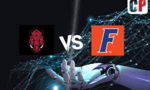 Arkansas Razorbacks at Florida Gators AI NCAA Football Prediction 11/4/2023