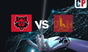 Arkansas State Red Wolves at UL Monroe Warhawks AI NCAA Football Prediction 10/28/2023