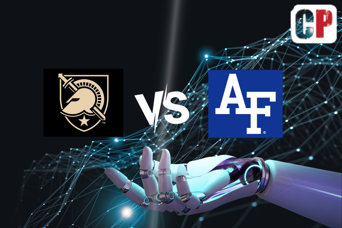 Army Black Knights at Air Force Falcons AI NCAA Football Prediction 11/4/2023