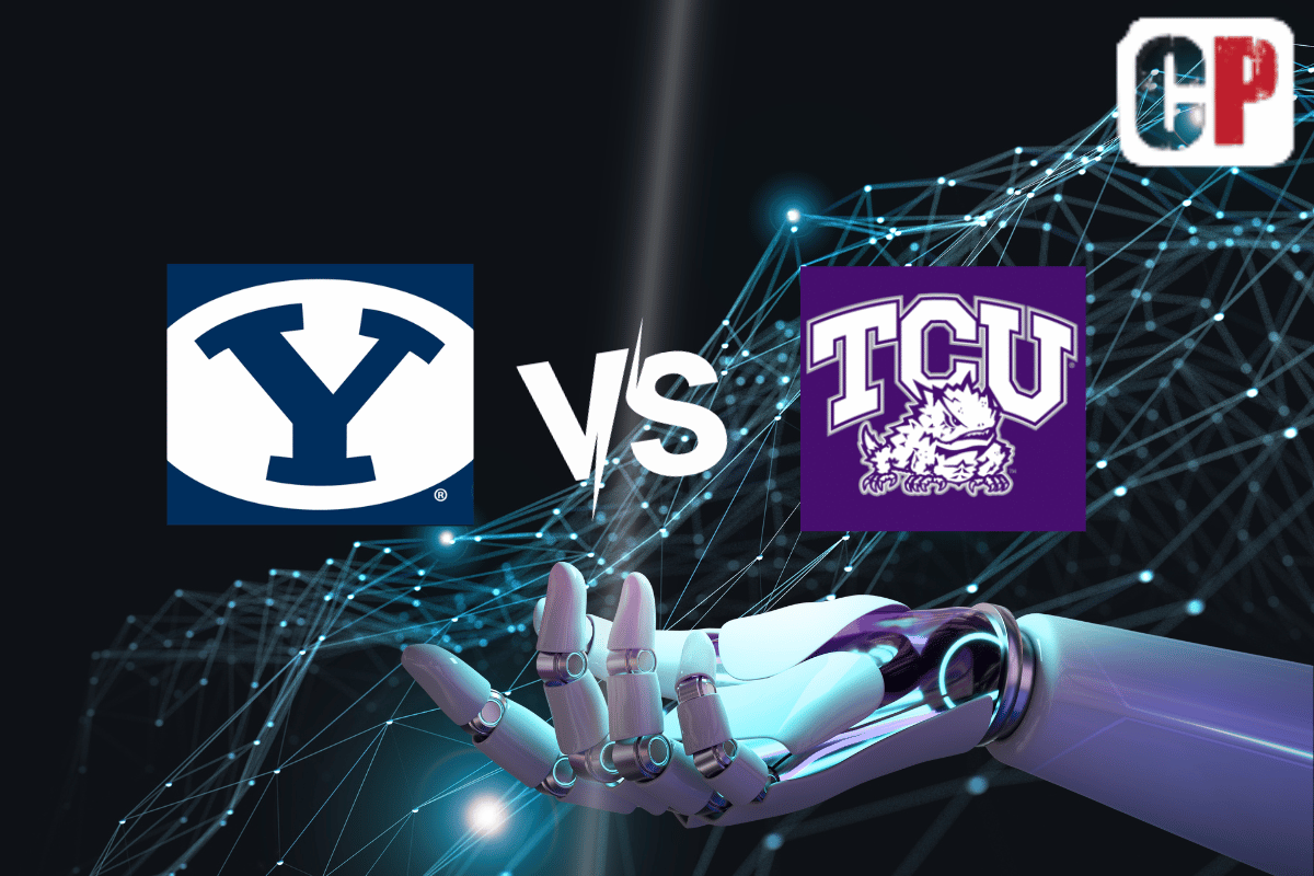 BYU Cougars at TCU Horned Frogs AI NCAA Football Prediction 10/14/2023
