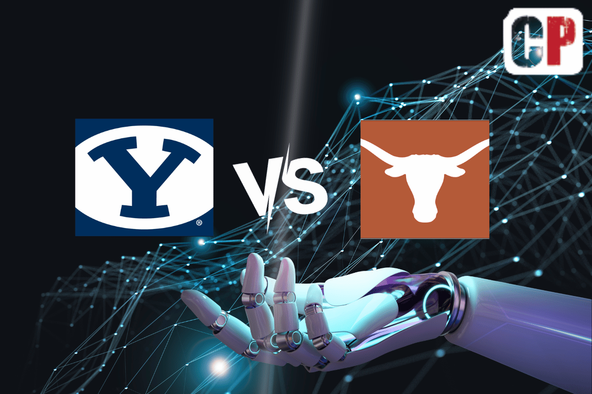 BYU Cougars at Texas Longhorns AI NCAA Football Prediction 10/28/2023
