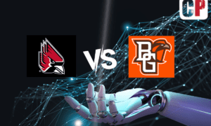 Ball State Cardinals at Bowling Green Falcons AI NCAA Football Prediction 11/1/2023
