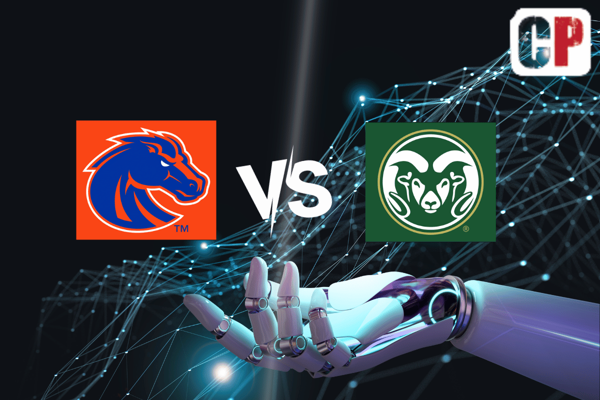 Boise State Broncos at Colorado State Rams AI NCAA Football Prediction 10/14/2023